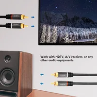 Logilink Audiokabel 2x Cinch -> 2x Cinch RCA 7.5m, black