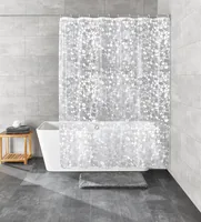 Kleine Wolke Duschvorhang Cristallo 180 x 200 cm, Weiss - Produkttyp: Duschvorhang - Detailfarbe: Weiss - Breite: 180 cm - Höhe: 200 cm - Detailmaterial: Poly-Ethylen-Vinylacetat (PEVA) - Grundmaterial: Kunststoff