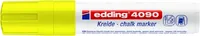 edding Kreidemarker 4090 Neongelb - Strichstärke: 4 mm - Verpackungseinheit: 1 Stück - Oberfläche: Glas - Kreidetafel - Set: Nein - Detailfarbe: Neongelb - Eigenschaft-Stift: Lichtbeständig