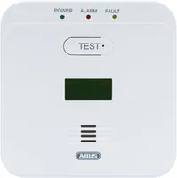 Abus Kohlenmonoxidmelder COWM510 mit Display - Typ: CO-Melder - Alarmierung: Akustisch - Set: Nein - Anwendungsbereich: Indoor - Produktart: Alarmsirene - Vandalenschutz: Nein