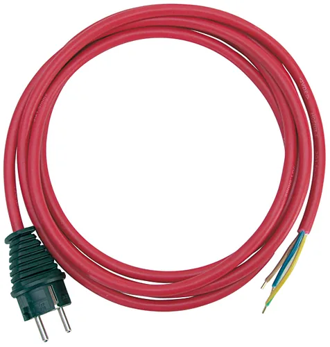 Brennenstuhl Anschlusskabel IP44 3m rot mit Stecker