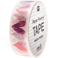 RICO DESIGN Washi Tape Liebe 99001.78.05 aquarell 15mmx10m
