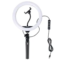 Dörr Videoleuchte Vlogging Kit VL-26 RGB - Farbtemperatur Kelvin: 3000 bis 6000 K - Lichtfarbe: Kaltweiss/Tageslichtweiss (KW) - Farbe: Schwarz