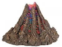 Nobby Aqua Ornaments Vulkan mit LED 22.7 x 19.5 x 14.5 cm - Einrichtung: Figuren & Gegenstände - Material: Kunststoff