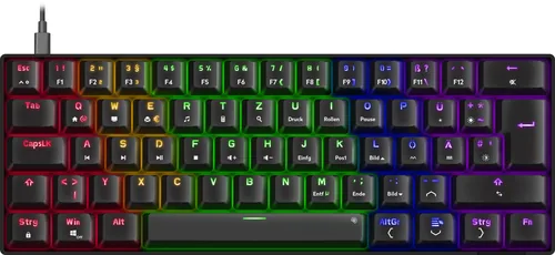 Speedlink ATMOS RGB Mechanical 60 Gaming Keyboard brown sw