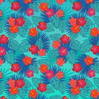 Cricut Aufbügelfolie Infusible Ink Tropical Floral 2 Stück - Geeignet für Drucker: Thermosublimation - Detailfarbe: Dunkelblau - Rot - Türkis - Aussenanwendung: Nein - Selbstklebend: Nein - Aufbügelbar: Ja - Folientyp: Sublimationsfolie