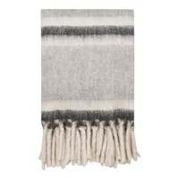 House Nordic Decke Carmel Plaid 130 x 160 cm, Grau-Weiss - Nachhaltigkeit: Nicht angegeben - Produkttyp: Decken - Detailfarbe: Grau - Weiss - Breite: 130 cm - Höhe: 170 cm - Detailmaterial: Polyester (PES) - Wolle