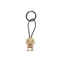 Hoptimist 30616 key ring/case Key chain Black, Wood