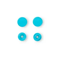 Prym Druckknöpfe Color Snaps Grau, Ø 12,4 mm, 30 Stück - Detailfarbe: Grau