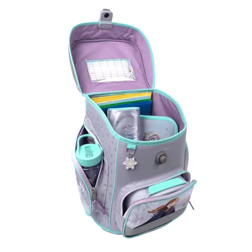 Scooli Schulthek-Set Disney Frozen 5-teilig - Altersempfehlung ab: 6 Jahren - Wasserabweisend: Ja - Detailfarbe: Hellblau - Violett - Gewicht: 1000 g - Volumen: 18 l - Motiv: Frozen