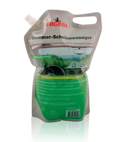 NIGRIN Sommer-Scheibenreiniger Lemon Air, 3 l - Packungsgrösse: 3 l - Duft: Lemon Air - Saison: Sommer