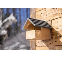 Windhager Nistkasten Loggia 26.5 x 20 x 21.5 cm, FSC - Tierart: Vogel - Produkttyp: Nistkasten - Detailfarbe: Nature