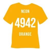 Poli-Tape Aufbügelfolie Poli-Flex turbo, 30.5 x 122 cm, Orange - Geeignet für Drucker: Nein - Detailfarbe: Neonorange - Aussenanwendung: Nein - Selbstklebend: Nein - Folien Effekt: Matt - Format: 30.5 x 122 cm