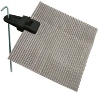 Eurotrail ETSP0025 tent accessory Ties & clips kit Polyvinyl chloride (PVC) Black 4 pc(s)