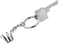 Troika Schlüsselanhänger Krone Silber - Assortiert: Nein - Produkttyp Geschenke: Schlüsselanhänger