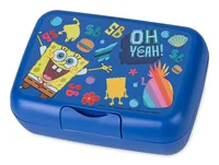 Koziol Lunchbox CANDY L SPONGEBOB space blue - Materialtyp: Biokunststoff - Unterteilungsmöglichkeit: Ja - Material: Biozirkulärer Kunststoff - Detailfarbe: Blau - Spülmaschinenfest: Ja - Set: Nein