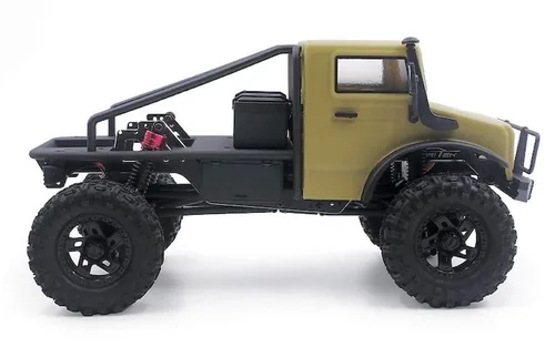 Absima Crawler CR18P V3 T-Hunter BL sand, 4WD, RTR, 1:18 - Fahrzeugtyp: Rock Crawler - Antrieb: 4x4 - Antriebsart: Elektro Brushless - Modellausführung: RTR (Ready to Run) - Benötigt zur Fertigstellung: Kein weiteres Zubehör nötig - Detailfarbe: Sand