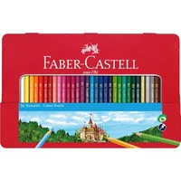 FABER-CASTELL Buntstift hexagonal 36er-Metalletui