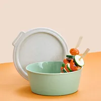 koziol 100050703 dining bowl Fruit bowl 1.3 L Round Plastic Green 1 pc(s)