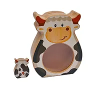 Weizenkorn Spardose Flora Kuh - Breite: 16 cm - Höhe: 13 cm - Länge: 6 cm - Produkttyp Geschenke: Spardosen - Motiv: Kuh