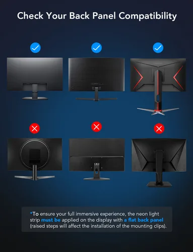 Govee Pro Gaming-Licht DreamView G1, RGBIC, WiFi - Lampensockel: LED fest verbaut - Farbtemperatur Kelvin: Keine Angabe - Aussenanwendung: Nein - Gesamtleistung: 36 W - Leuchten Kategorie: Starterset - Lichtfarbe: RGBIC - farbig (IC-Chip)