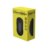HATOR Quasar 3S Ultima 8K Wireless (HTM660) Black mouse Right-hand RF Wireless + Bluetooth + USB Type-C 30000 DPI