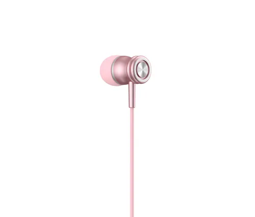 Havit E303P wired headphones pink