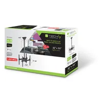 Techly Teleskop Uni. Deckenhalterung für 2LED LCD TV 32""-55""