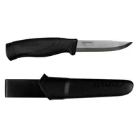 morakniv Survival Knife Companion HeavyDuty Black (S) - Funktionen: Grosse Klinge - Klingenlänge: 104 mm - Eigenschaften: Keine Eigenschaft - Zertifikate: Keine Zertifizierung - Zusammenklappbar: Nein - Farbe: Schwarz