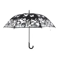 Esschert Design TP275 parapluie Noir Acier Polyester Complet