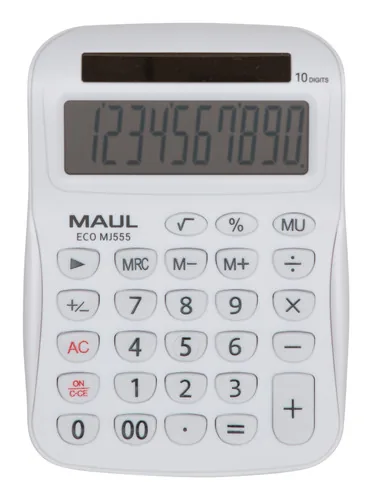 MAUL ECO MJ555 calculatrice Bureau Calculatrice basique Blanc