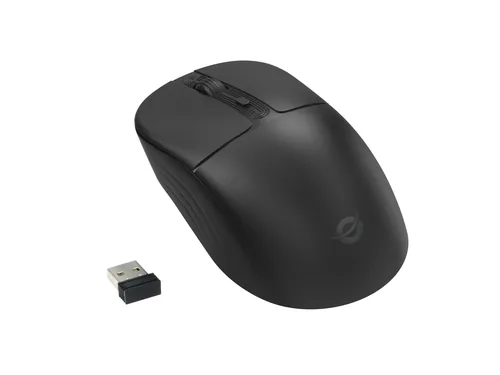 Conceptronic LORCAN04B 4-Button Dual Mode Wireless Mouse, Bluetooth 5.2, 2.4GHz