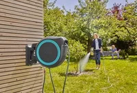 Gardena Wand-Schlauchbox RollUp L (türkis) 30 m