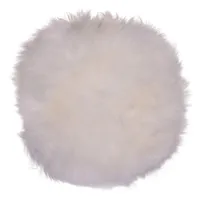 House Nordic Lammfell Ø 35 cm, Weiss - Eigenschaften: Keine Eigenschaft - Zertifikate: Keine Zertifizierung - Breite: 35 cm - Höhe: 35 cm - Detailfarbe: Weiss - Produkttyp: Lammfell