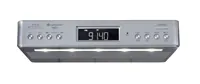 soundmaster Küchenradio UR2045SI Silber - Radio Tuner: FM - DAB+ - Stromversorgung: Netzbetrieb - Detailfarbe: Silber - Ausstattung: Equalizer - Display - Weckfunktion - Freisprechfunktion - Senderspeicher - Typ: Küchen-Unterbauradio