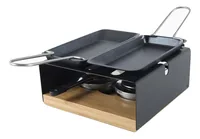Stöckli Racletteofen MultiFun 2 Personen - Anzahl Personen: 2 - Funktionen: Raclette - Fondue - Connect-System: Nein - Grillplatte: Keine Angabe - Pfännchenablage: Nein