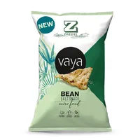 Zweifel Chips Vaya Bean Salt 80 g - Produkttyp: Gemüse & Vollkorn Chips - Nährwertangabe pro: 100 g - Energiegehalt (in kj): 1779 KJ - Energiegehalt (in kcal): 424 Kcal - Fett: 13 g - Gesättigte Fettsäuren: 1.1 g