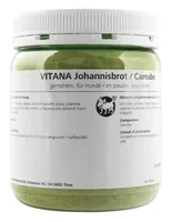 Vitana Hunde-Nahrungsergänzung Johannisbrot, 410 g - Nahrungsergänzungstyp: Getrocknet - Tierbedürfnis: Verdauung - Magen & Darm - Zertifikate: Keine Zertifizierung - Packungsgrösse: 410 g - Produkttyp: Ergänzungsfutter - Cannabinoide: Keine