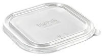 BioPak Deckel zu Brick Large 1200 ml, 40 Stück - Detailfarbe: Transparent - Materialtyp: Kunststoff - Material: Recycling PET - Verpackungseinheit: 40 Stück