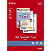 CANON Papier High Resolution A4 HR101NA4 Bubble-Jet, 106g 50 Blatt