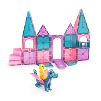 Magna-Tiles Bausteinmodell Schloss 25-teilig - Altersempfehlung ab: 3 Jahren - Material: Kunststoff - Magnet - Assortiert: Nein - Anzahl Teile: 25 Teile