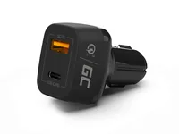 Green Cell CAD33 mobile device charger Black Indoor