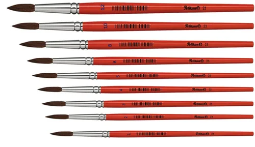 Pelikan Feinhaarpinsel 23 Grösse 2 / 2.5 mm - Art: Feinhaarpinsel - Anwendungsbereich: Deckfarben - Set: Nein