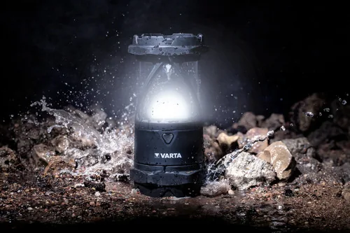 Varta INDESTRUCTIBLE L30 PRO Black, Transparent Hand flashlight LED