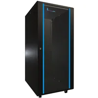 Extralink EX.11366 rack cabinet 27U Freestanding rack Black