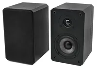 soundmaster Regallautsprecher Paar LS5050SW Schwarz - Tiefe: 164 mm - Breite: 147 mm - Detailfarbe: Schwarz - Höhe: 240 mm - Lautsprecher Kategorie: Regallautsprecher - Nennleistung: 50 W
