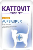 Kattovit Nassfutter Aufbaukur Huhn, 85 g - Tierbedürfnis: Appetit anregend - Geschmacksrichtung: Geflügel - Zertifikate: Keine Zertifizierung - Fleischsorte: Huhn - Packungsgrösse: 85 g - Futtereigenschaft: Keine besondere Futtereigenschaft