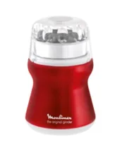 Moulinex Kaffeemühle The Original Grinder Rot - Detailfarbe: Rot - Ausstattung: Einstellbarer Mahlgrad - Mahlwerk: Schlagmahlwerk - Fassungsvermögen: 50 g
