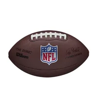 Wilson Football NFL The Duke Replica - Farbe: Braun - Material: Composite Leder - Sportart: Football - Ballgrösse: 9 - Einsatzgebiet: Football