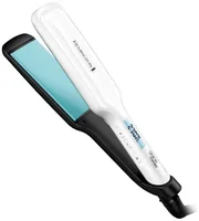 Remington Haarglätter S8550 Shine Therapy - Ionentechnologie: Nein - Haarglätter Eigenschaften: LED-Temperaturanzeige - Automatische Sicherheitsabschaltung - Extra breite Platten - 360° Drehgelenk - Glätten - Verriegelungsmechanismus - Einstellbare Temper
